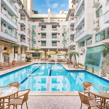 Flat Com Piscina Termica No Bombinhas Summer Beach 외부 사진