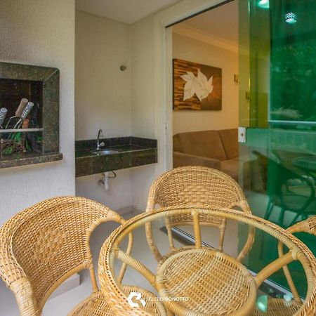 Flat Com Piscina Termica No Bombinhas Summer Beach 외부 사진