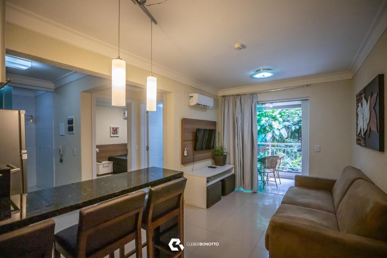 Flat Com Piscina Termica No Bombinhas Summer Beach 외부 사진