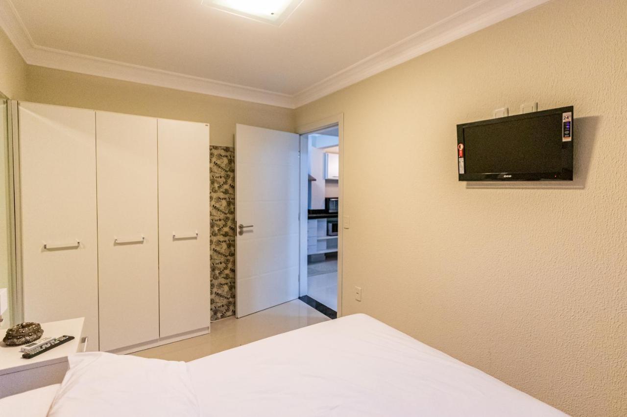 Flat Com Piscina Termica No Bombinhas Summer Beach 외부 사진